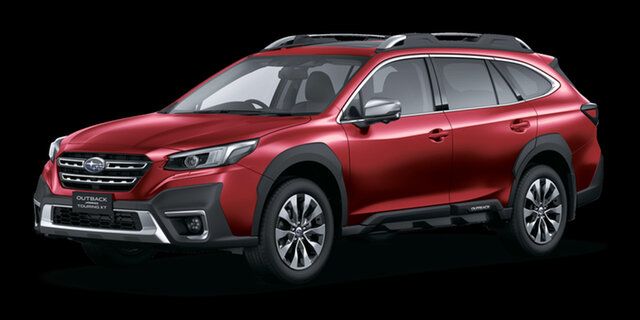 New Subaru Outback B7A MY24 AWD Touring CVT XT Newstead, 2023 Subaru Outback B7A MY24 AWD Touring CVT XT Crimson Red- Black Trim 8 Speed Constant Variable