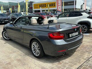 2015 BMW 2 Series F23 220i Luxury Line Green 8 Speed Sports Automatic Convertible