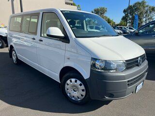 2012 Volkswagen Caravelle T5 MY12 TDI340 LWB DSG White 7 Speed Sports Automatic Dual Clutch Wagon