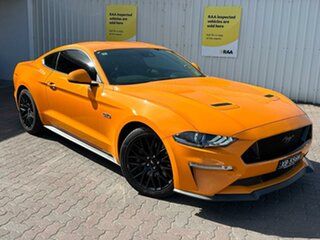 2018 Ford Mustang FN 2019MY GT Orange 10 Speed Sports Automatic Fastback.