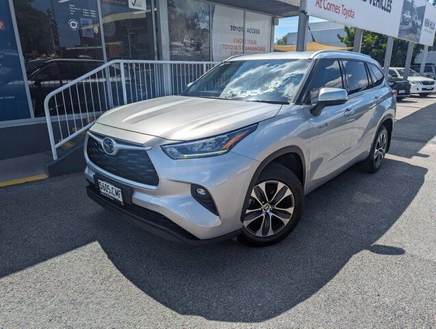 Pre-Owned Toyota Kluger Axuh78R GXL eFour Hawthorn, 2021 Toyota Kluger Axuh78R GXL eFour Silver Storm 6 Speed Constant Variable Wagon Hybrid