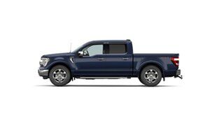 2023 Ford F150 Lariat Antimatter Blue 10 Speed Automatic Crew Cab Utility.