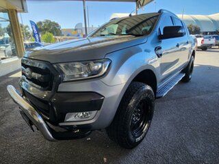 2016 Ford Ranger PX MkII Wildtrak Double Cab Silver 6 Speed Sports Automatic Utility
