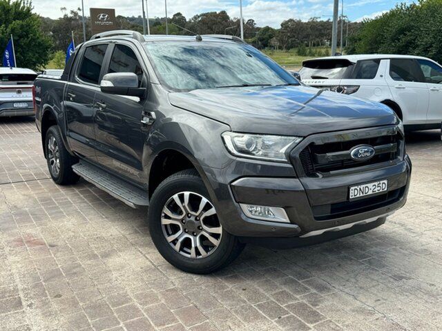Used Ford Ranger PX MkII Wildtrak Double Cab Phillip, 2017 Ford Ranger PX MkII Wildtrak Double Cab Grey 6 Speed Manual Utility