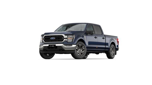 New Ford F150 2023MY XLT Pickup Crew Cab LWB 4X4 Dandenong, 2023 Ford F150 2023MY XLT Pickup Crew Cab LWB 4X4 Antimatter Blue/signtr Navy 10 Speed Automatic