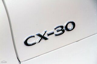 2023 Mazda CX-30 DM2W7A G20 SKYACTIV-Drive Touring White 6 Speed Sports Automatic Wagon