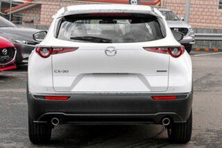 2023 Mazda CX-30 DM2W7A G20 SKYACTIV-Drive Touring White 6 Speed Sports Automatic Wagon.