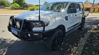 2019 Ford Ranger PX MkIII 2019.75MY XL Arctic White 6 Speed Sports Automatic Double Cab Chassis