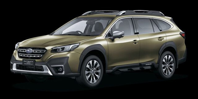 New Subaru Outback B7A MY24 AWD Touring CVT XT Newstead, 2023 Subaru Outback B7A MY24 AWD Touring CVT XT Autumn Green-Black Trim 8 Speed Constant Variable