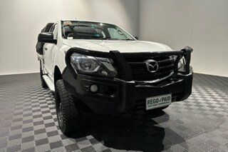 2018 Mazda BT-50 UR0YG1 XT Freestyle White 6 speed Manual Cab Chassis.