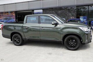 2023 Ssangyong Musso Q261 MY24 Ultimate Crew Cab XLV Green 6 Speed Sports Automatic Utility