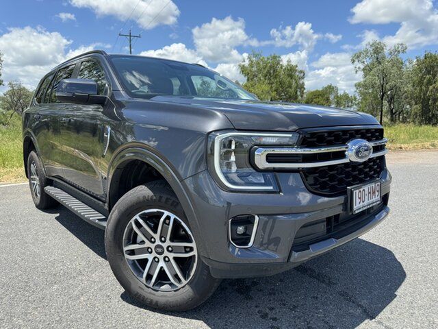 Used Ford Everest UB 2023.50MY Trend Emerald, 2023 Ford Everest UB 2023.50MY Trend Meteor Grey 10 Speed Sports Automatic SUV