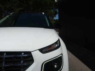 2019 Hyundai Venue QX MY20 Elite White 6 Speed Automatic Wagon