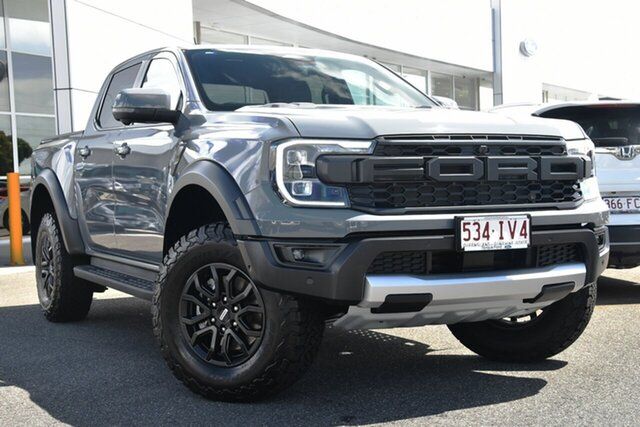 Used Ford Ranger PY 2022MY Raptor North Lakes, 2023 Ford Ranger PY 2022MY Raptor Conquer Grey 10 Speed Sports Automatic Double Cab Pick Up