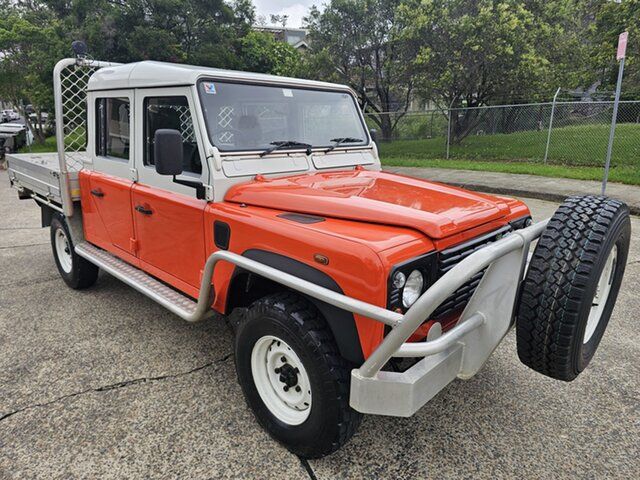 Used Land Rover Defender 130 Homebush West, 2000 Land Rover Defender 130 Only 64,129 Kms White 5 Speed Manual Dual Cab