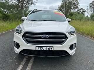 2018 Ford Escape ZG 2018.75MY ST-Line White 6 Speed Sports Automatic SUV.