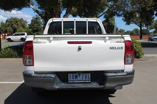 2015 Toyota Hilux TGN16R MY14 Workmate Double Cab 4x2 White 4 Speed Automatic Utility.