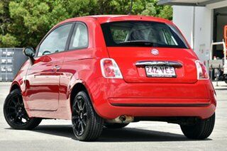 2014 Fiat 500 Series 3 Pop Dualogic Red 5 Speed Sports Automatic Single Clutch Hatchback.