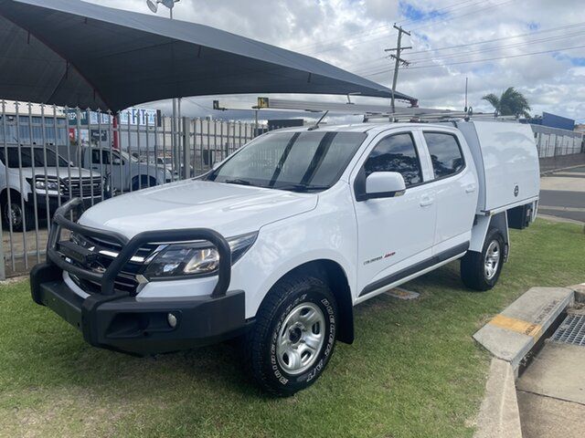 Used Holden Colorado RG MY18 LS (4x4) Toowoomba, 2018 Holden Colorado RG MY18 LS (4x4) White 6 Speed Automatic Crew Cab Chassis