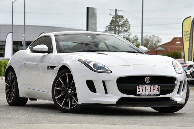 Used Jaguar F-TYPE X152 MY16 Coupe Aspley, 2015 Jaguar F-TYPE X152 MY16 Coupe White 8 Speed Sports Automatic Coupe