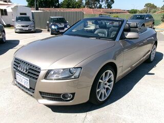 2011 Audi A5 8T MY11 Multitronic Beige 8 Speed Constant Variable Cabriolet.