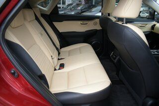 2015 Lexus NX200T AGZ15R Sports Luxury (AWD) Red 6 Speed Automatic Wagon
