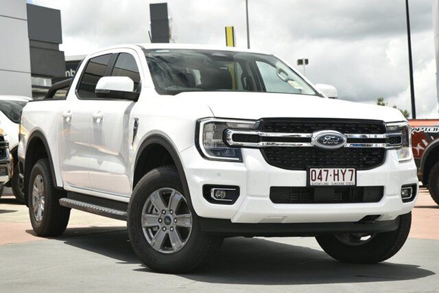 Used Ford Ranger PY 2023.50MY XLT Toowoomba, 2023 Ford Ranger PY 2023.50MY XLT White 10 Speed Sports Automatic Double Cab Pick Up