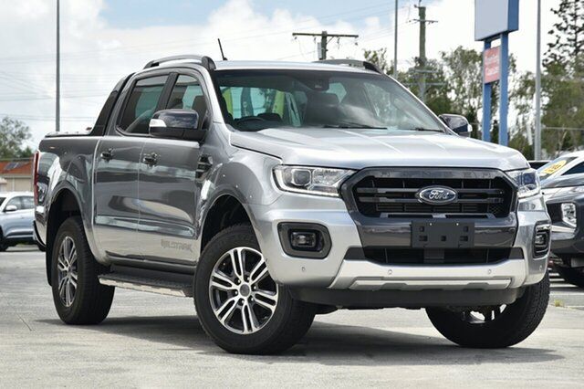 Used Ford Ranger PX MkIII 2021.25MY Wildtrak Aspley, 2021 Ford Ranger PX MkIII 2021.25MY Wildtrak Silver 10 Speed Sports Automatic Double Cab Pick Up