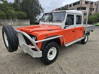 2000 Land Rover Defender 130 Only 64,129 Kms White 5 Speed Manual Dual Cab