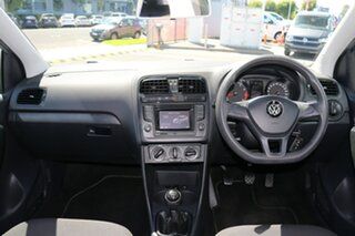 2015 Volkswagen Polo 6R MY15 66TSI Trendline Silver 5 Speed Manual Hatchback