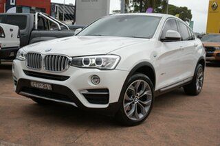 2014 BMW X4 F26 xDrive 20D White 8 Speed Automatic Coupe