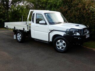 2022 Mahindra Pik-Up MY21 S6+ 4x4 With GPA Tray White 6 Speed Manual Cab Chassis