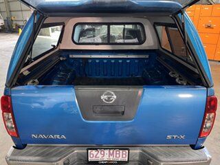 2006 Nissan Navara D40 ST-X Blue 6 Speed Manual Utility