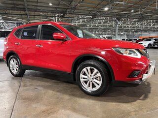 2014 Nissan X-Trail T32 ST X-tronic 2WD Red 7 Speed Constant Variable Wagon.