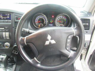 2007 Mitsubishi Pajero NS GLX White 5 Speed Sports Automatic Wagon