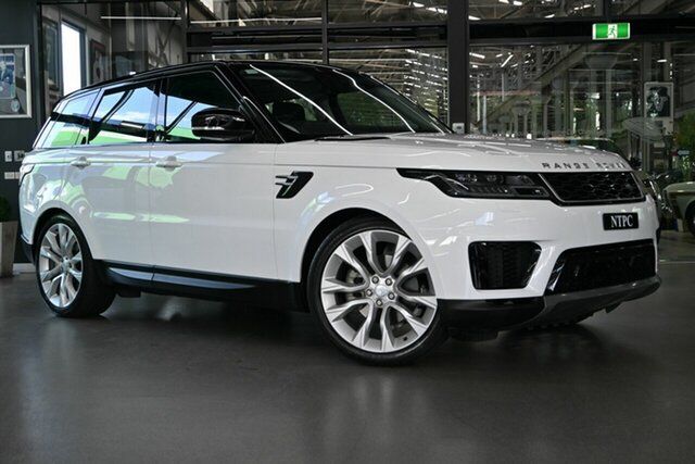 Used Land Rover Range Rover Sport L494 20.5MY SE North Melbourne, 2020 Land Rover Range Rover Sport L494 20.5MY SE White 8 Speed Sports Automatic Wagon