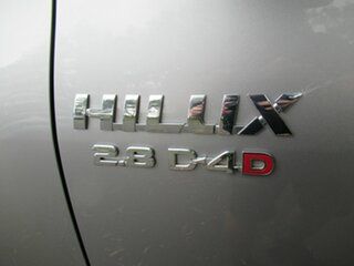2016 Toyota Hilux GUN126R SR5 Extra Cab Silver 6 Speed Manual Utility