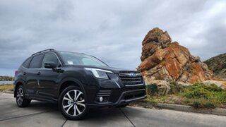 2023 Subaru Forester S5 MY23 2.5i Premium CVT AWD Crystal Black 7 Speed Constant Variable Wagon.
