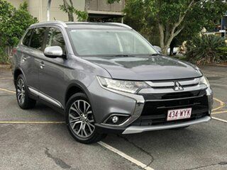 2016 Mitsubishi Outlander ZK MY16 LS 2WD Silver 6 Speed Constant Variable Wagon.