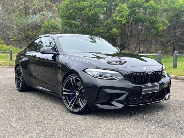 Used BMW M2 F87 MY19 Competition Brookvale, 2018 BMW M2 F87 MY19 Competition Black Sapphire 7 Speed Auto Dual Clutch Coupe