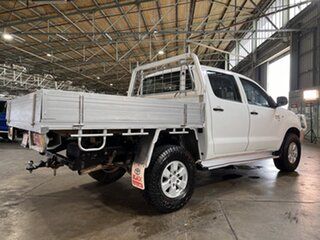 2011 Toyota Hilux KUN26R MY10 SR White 5 Speed Manual Cab Chassis