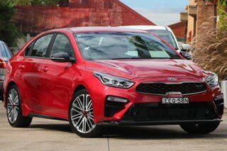 2019 Kia Cerato BD MY19 GT Safety Pack Red 7 Speed Auto Dual Clutch Sedan.