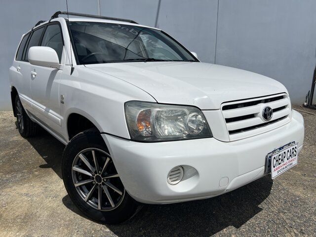 Used Toyota Kluger MCU28R CV (4x4) Hoppers Crossing, 2003 Toyota Kluger MCU28R CV (4x4) White 5 Speed Automatic Wagon
