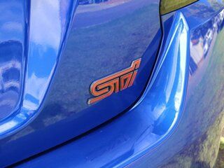 2014 Subaru WRX VA MY15 STI AWD Premium Blue 6 Speed Manual Sedan.