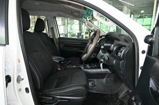 2019 Toyota Hilux GUN126R SR Double Cab White 6 Speed Sports Automatic Utility.