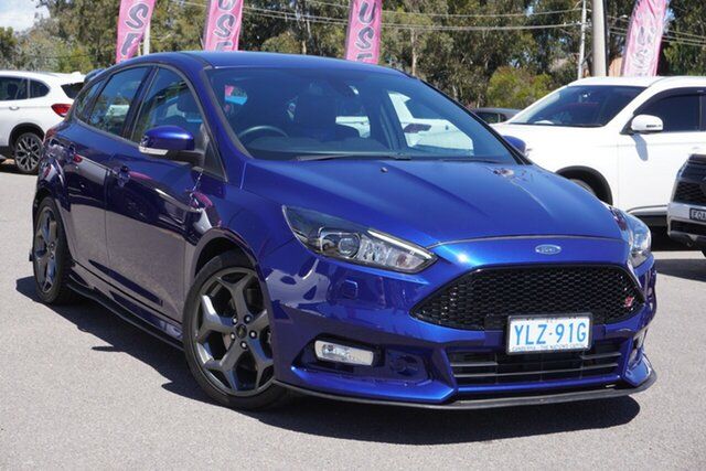 Used Ford Focus LZ ST Phillip, 2017 Ford Focus LZ ST Blue 6 Speed Manual Hatchback
