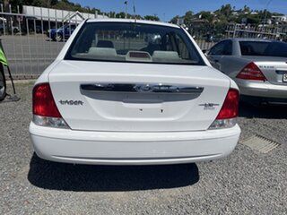 2002 Ford Laser KQ LXI White 4 Speed Automatic Sedan