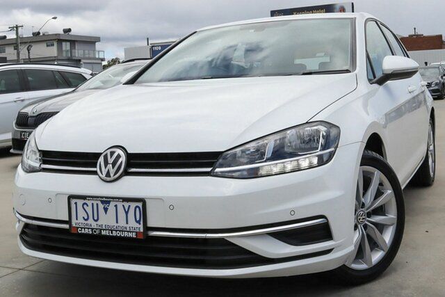 Used Volkswagen Golf 7.5 MY20 110TSI DSG Comfortline Coburg North, 2020 Volkswagen Golf 7.5 MY20 110TSI DSG Comfortline White 7 Speed Sports Automatic Dual Clutch