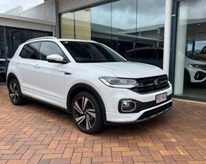 2022 Volkswagen T-Cross C11 MY23 85TSI DSG FWD Style Pure White 7 Speed Sports Automatic Dual Clutch.