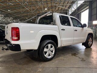 2016 Volkswagen Amarok 2H MY17 TDI420 4MOTION Perm Core White 8 Speed Automatic Cab Chassis